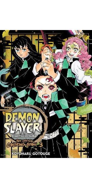 Demon Slayer: Kimetsu no Yaiba: The Official Coloring Book 3