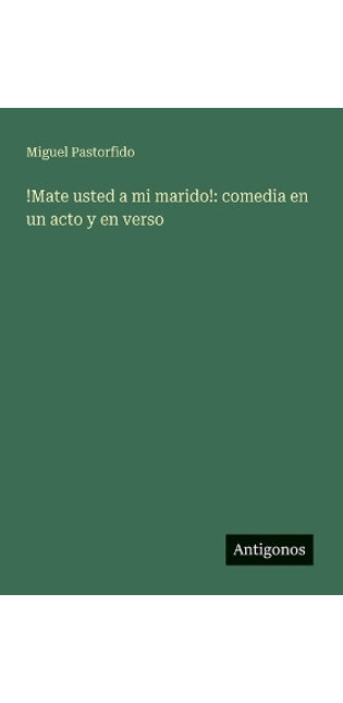 !Mate usted a mi marido!