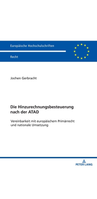 Die Hinzurechnungsbesteuerung Nach Der Atad