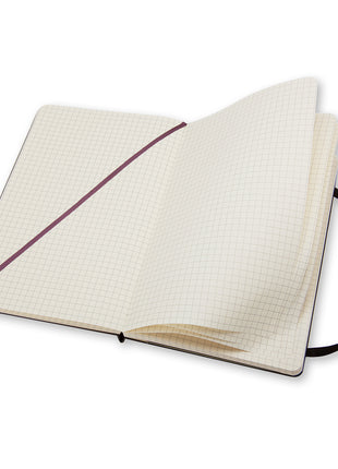 Moleskine Large Squared Hardcover Notebook Black