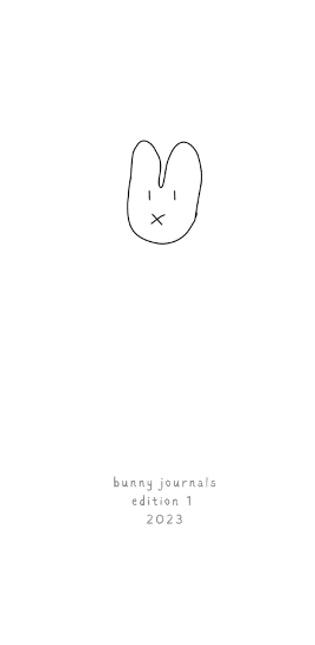 bunny journals - 2023 (Edition 1)