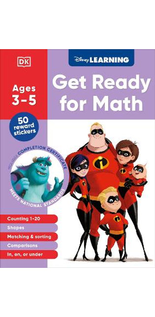 Disney Learning Get Ready for Math (Ages 3-5)