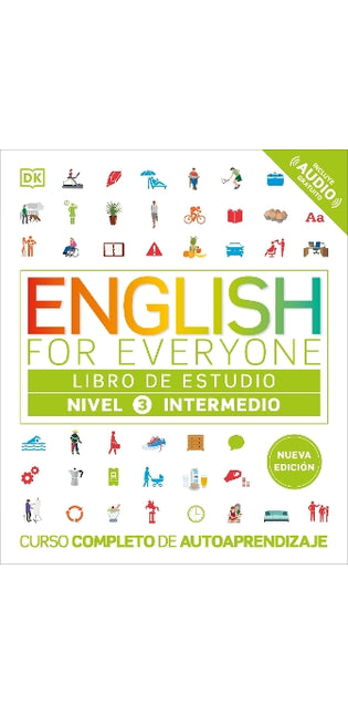 English for Everyone Nivel 3 Intermedio: Libro de estudio