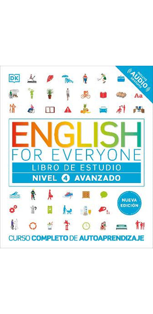 English for Everyone Nivel 4 Avanzado: Libro de estudio