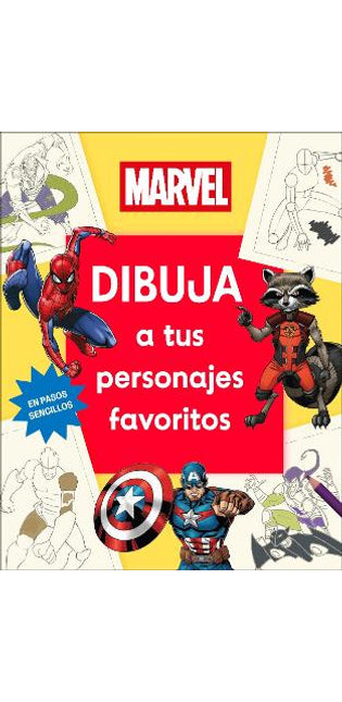 Marvel Dibuja a tus personajes favoritos (How to Draw Awesome Characters)