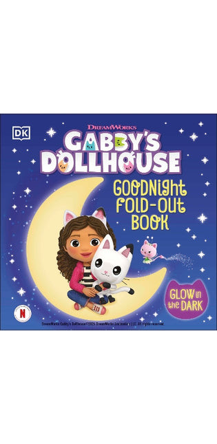 Gabby's Dollhouse Goodnight Fold-out Book