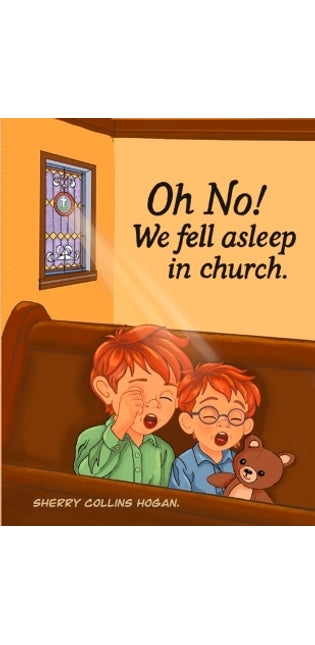 "Oh no! We fell asleep in church!"