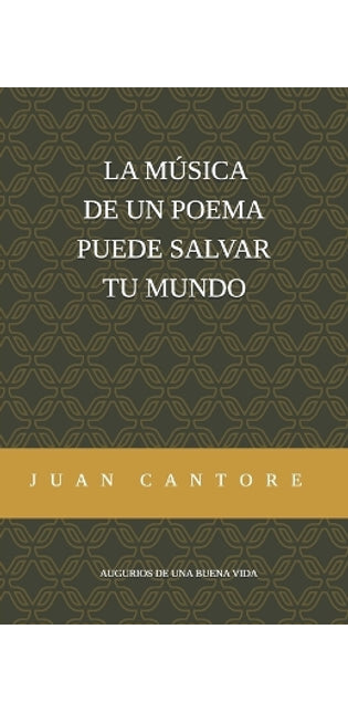 "La música de un poema puede salvar tu mundo"