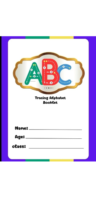 "ABC" Tracing Alphabet Booklet