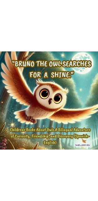 "Bruno the Owl Searches for a Shine."