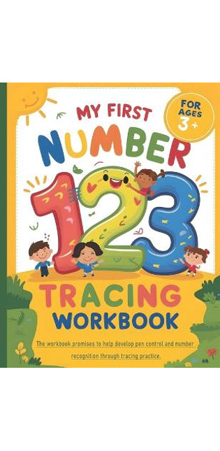 "My First Number Tracing Book"