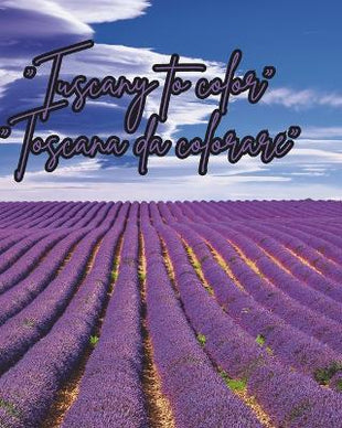 "Toscana da colorare" "Tuscany to color"