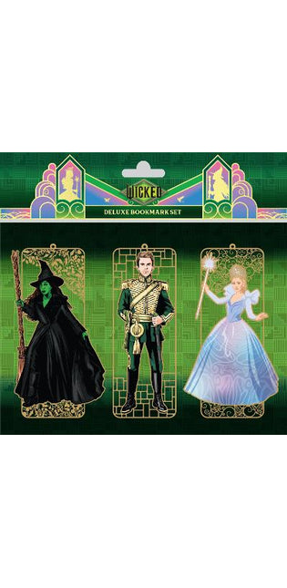 Wicked Deluxe Bookmark Set (Set of 3)