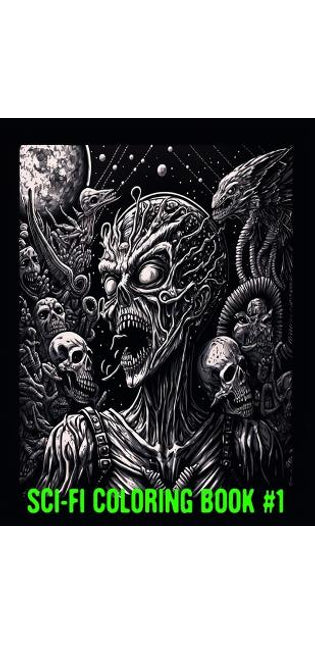 SCI-FI Coloring Book #1