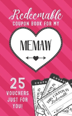 Redeemable Coupon Book For My Memaw 25 Vouchers Just For You