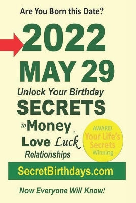 Born 2022 May 29? Your Birthday Secrets to Money, Love Relationships Luck