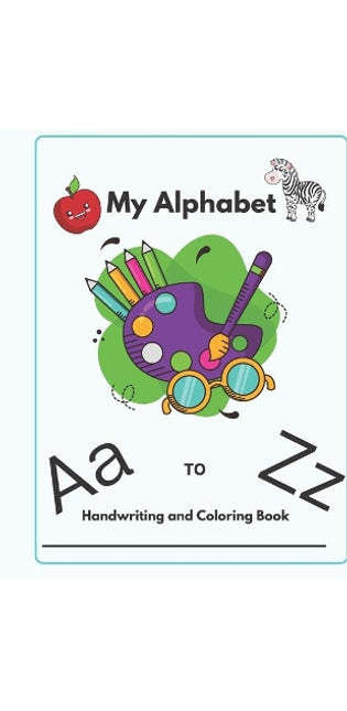 My Alphabet Writing and Coloring Book