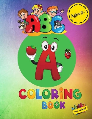 ABC coloring book pre-school ages 3+