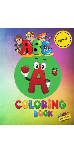 ABC coloring book pre-school ages 3+
