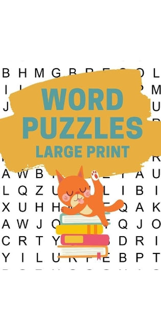Large Print Word Puzzles
