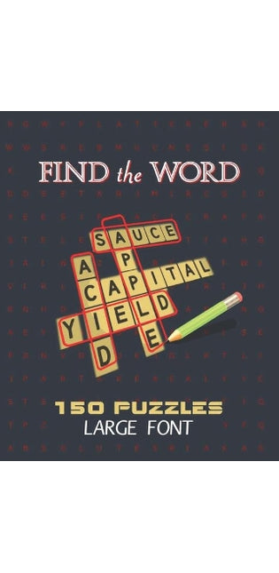 Find The Word 150 Puzzles Large Font