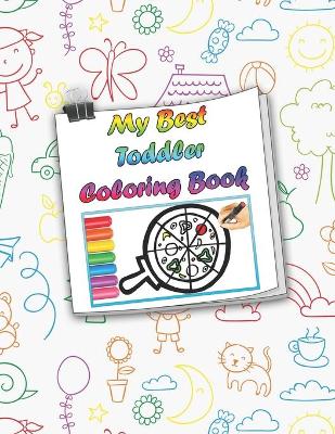 My Best Toddler Coloring Book