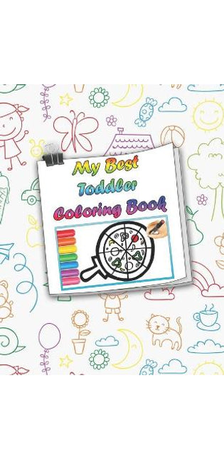 My Best Toddler Coloring Book