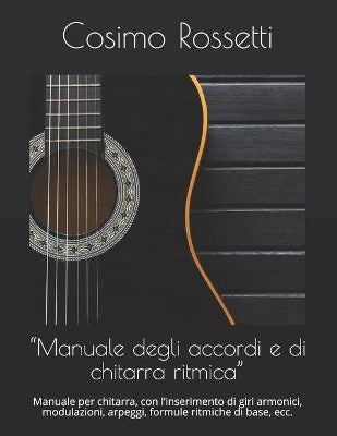 "Manuale degli accordi e di chitarra ritmica"