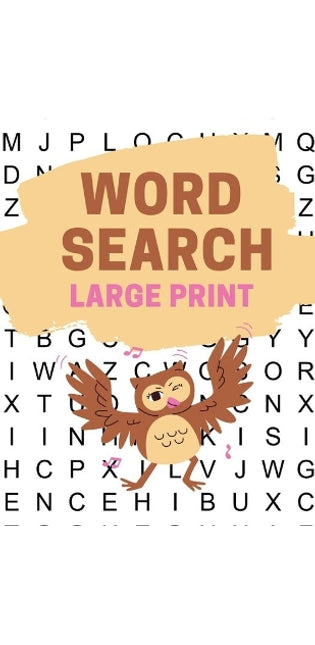 Word Search Large Print