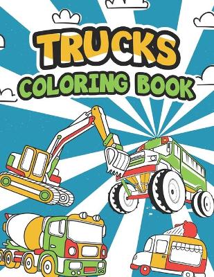 Trucks coloring book