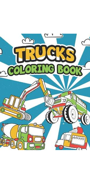 Trucks coloring book
