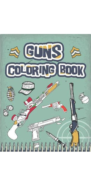 Guns coloring book