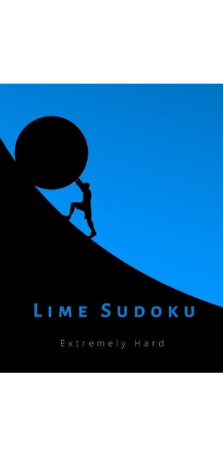 Lime Sudoku Extremely Hard