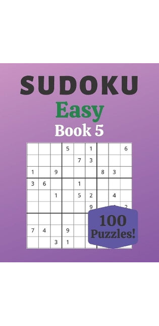 Sudoku Easy Book 5