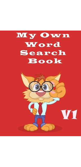 My Own Word Search Book - V1