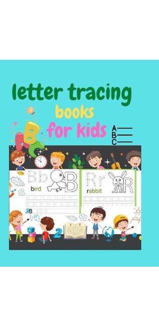 letter tracing books for kids