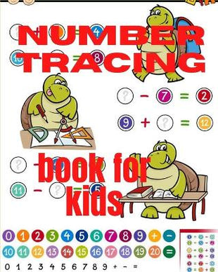 number tracing book for kids