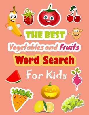 Best Vegetables and Fruits Word Search for Kids
