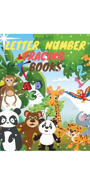 Letter Number Tracing books