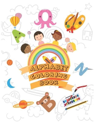 Animal Alphabet Coloring Book