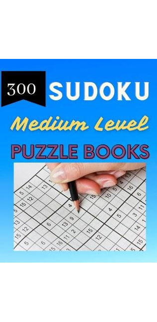 Sudoku Medium Level Puzzle Books