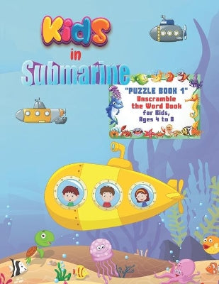 "PUZZLE BOOK 1" Unscramble the Word Book