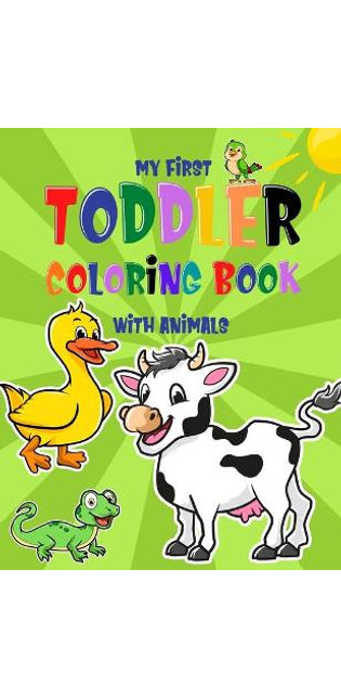 Toddler Coloring Book With Animals