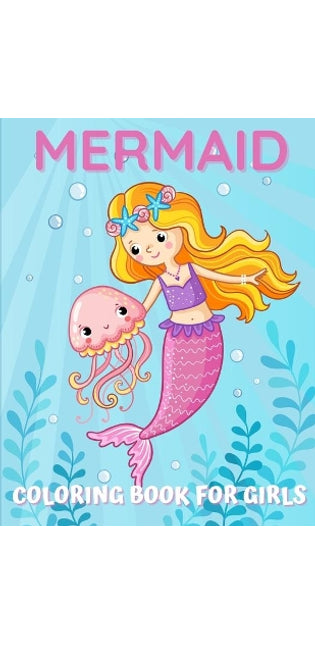 Mermaid Coloring Book For Girls