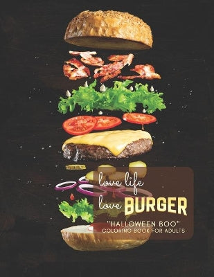 "HALLOWEEN BOO" Coloring Book for Adults