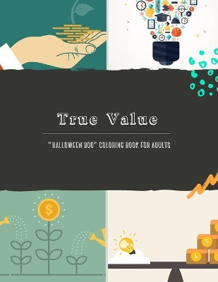 "HALLOWEEN BOO" Coloring Book for Adults