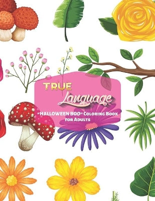 "HALLOWEEN BOO" Coloring Book for Adults