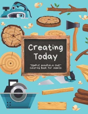 "SIMPLE MANDALA ONE" Coloring Book for Adults