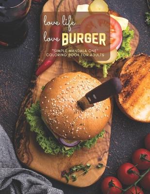 "SIMPLE MANDALA ONE" Coloring Book for Adults