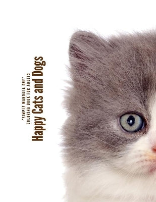 "SIMPLE MANDALA ONE" Coloring Book for Adults